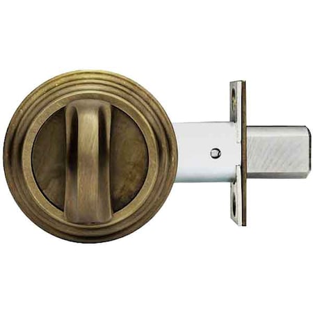 Medeco MEDECO:Resdiential BiLevel Sgl. Deadbolt - 2-3/8" - Antique 11JR603-09-DLT
